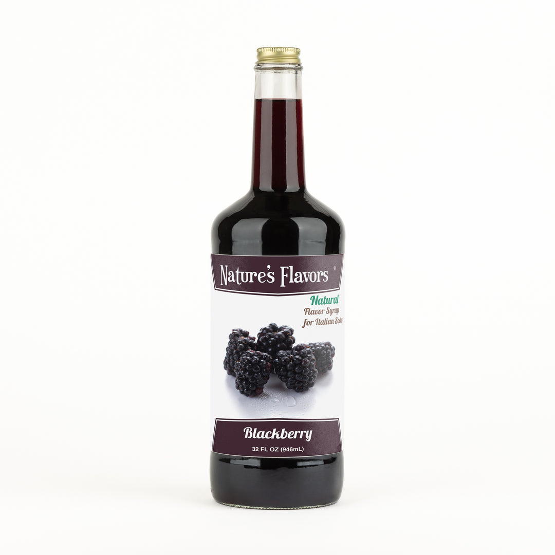 Blackberry Italian Soda Syrup, Natural