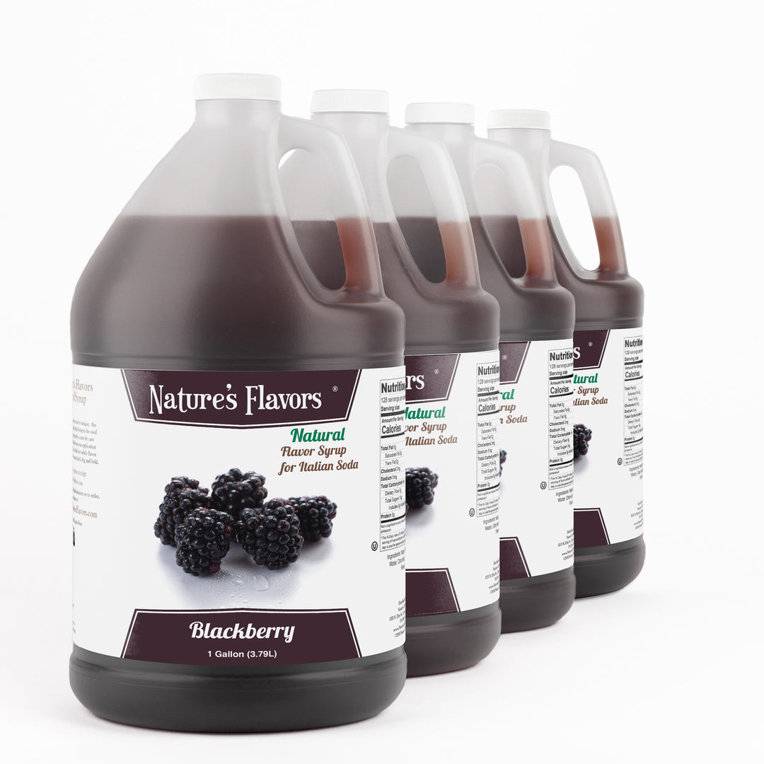 Blackberry Italian Soda Syrup, Natural