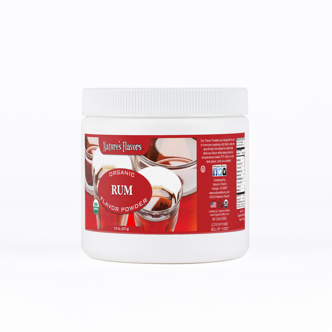 Rum Flavor Powder, Organic