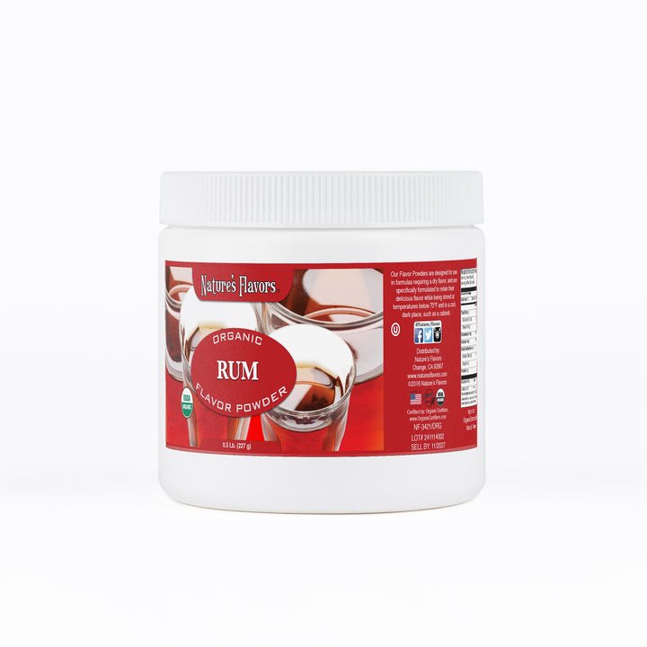 Rum Flavor Powder, Organic