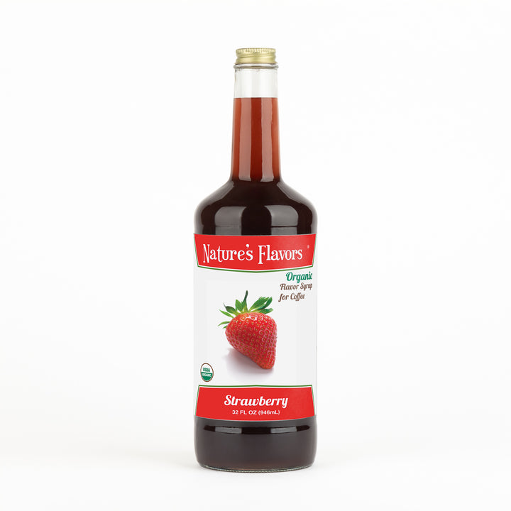 Strawberry Coffee Syrup, Organic