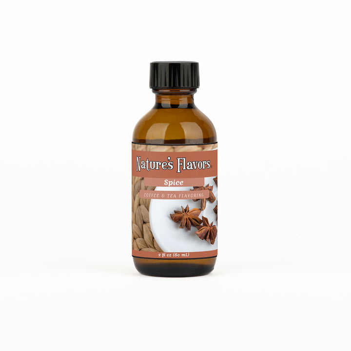 Organic Spice Coffee and Tea Flavor Without Diacetyl