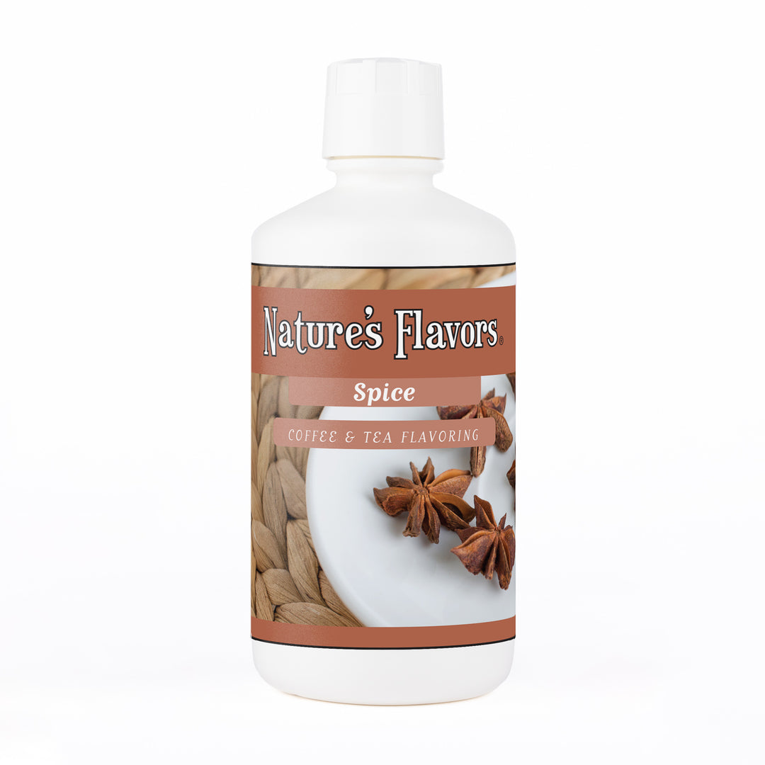 Organic Spice Coffee and Tea Flavor Without Diacetyl