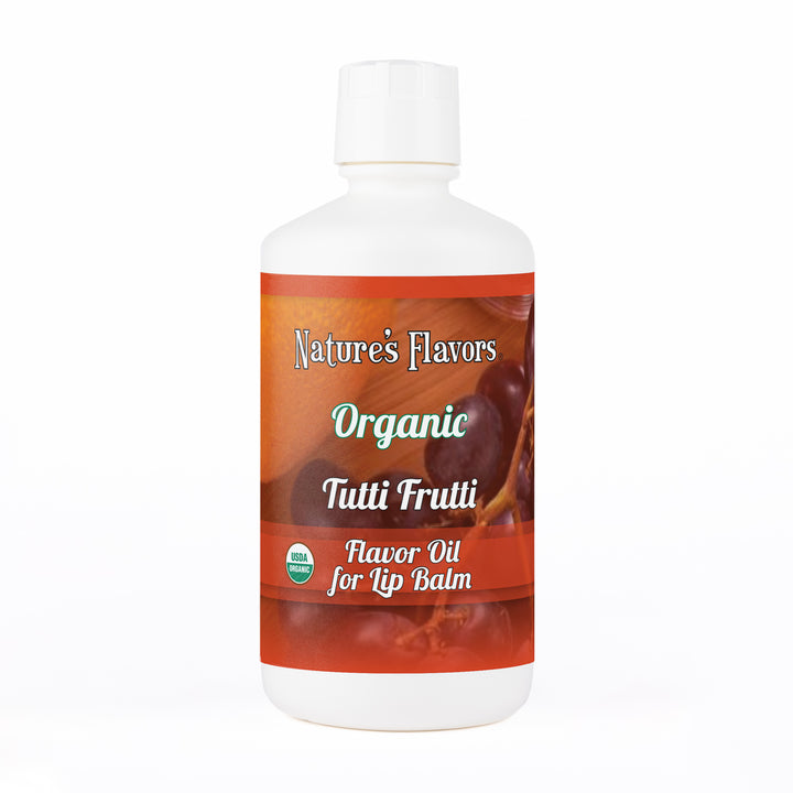 Organic Tutti Frutti Flavor Oil for Lip Balm