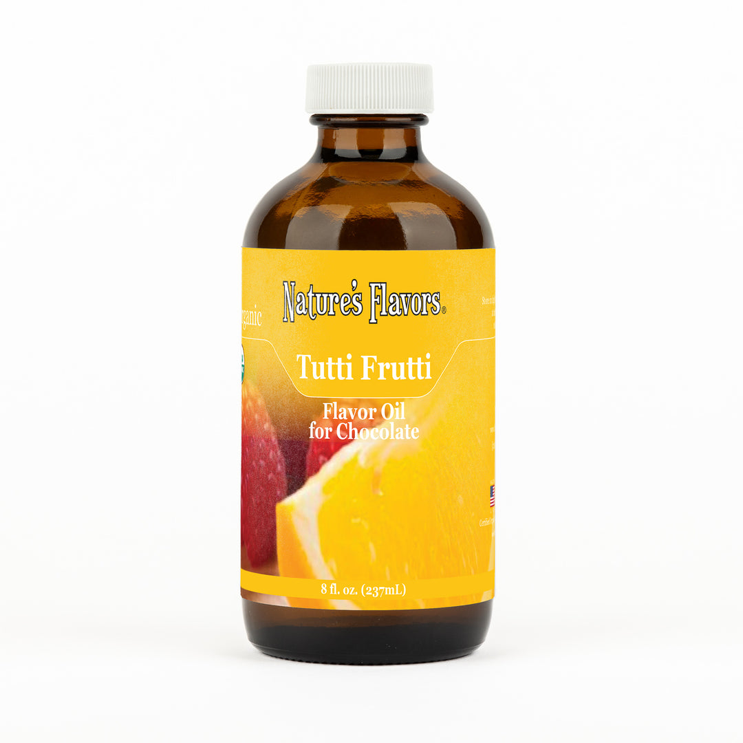 Organic Tutti Frutti Flavor Oil For Chocolate