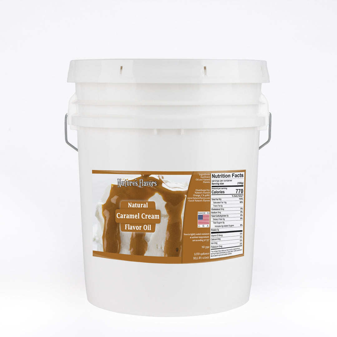 Caramel Cream Flavor Oil, Natural