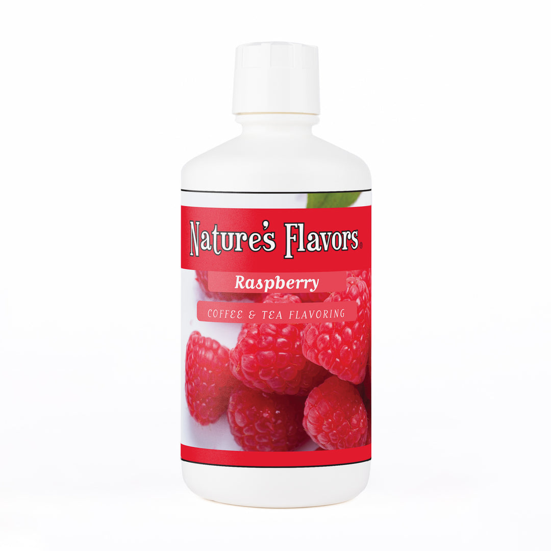 Organic Raspberry Coffee and Tea Flavor Without Diacetyl
