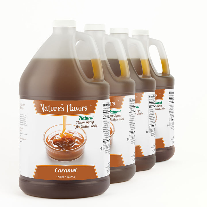 Caramel Italian Soda Syrup, Natural