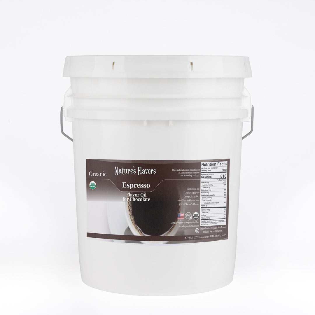 Organic Espresso Flavor Oil For Chocolate