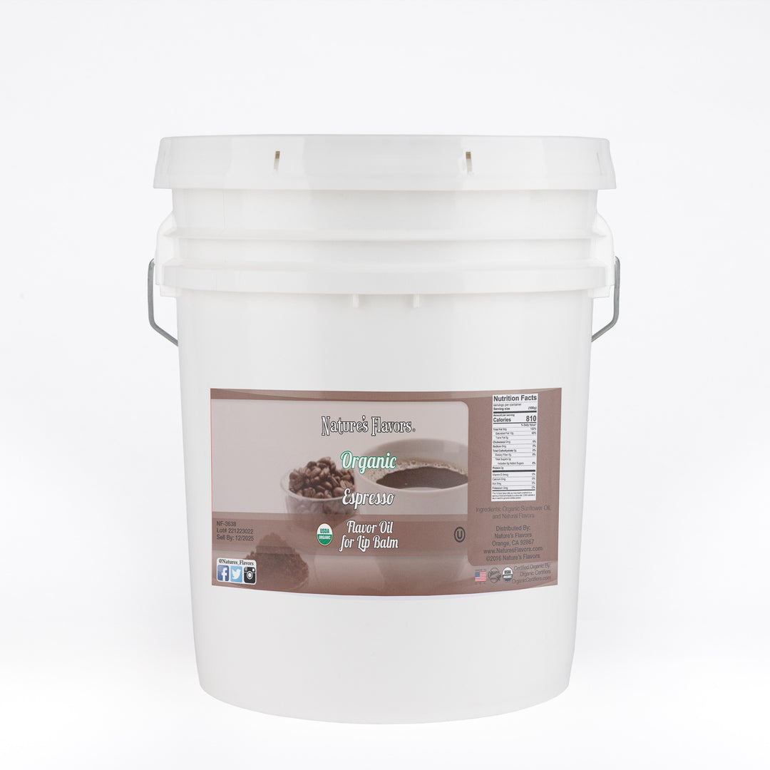 Organic Espresso Flavor Oil for Lip Balm