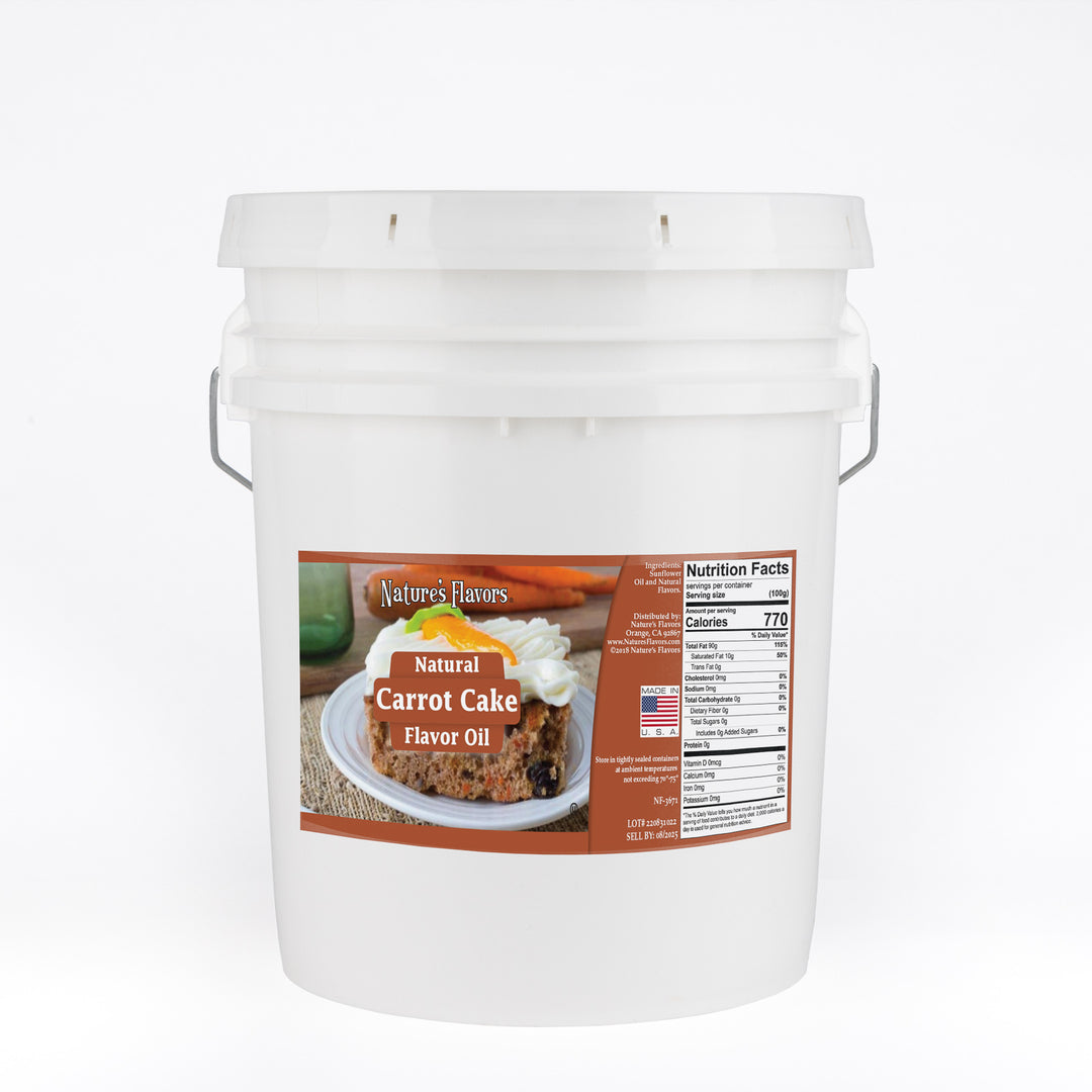 Carrot Cake Flavor Oil, Natural