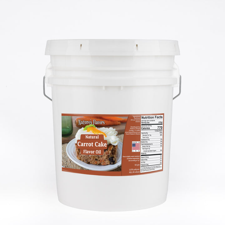 Carrot Cake Flavor Oil, Natural