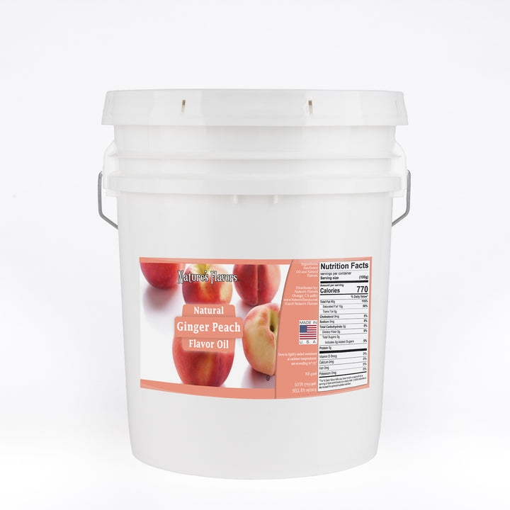 Ginger Peach Flavor Oil, Natural