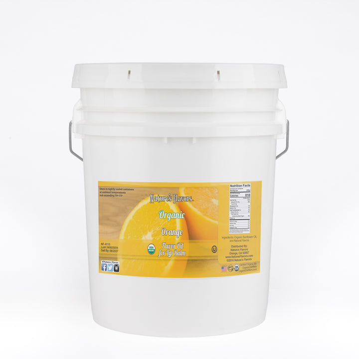 Organic Orange Flavor Oil for Lip Balm