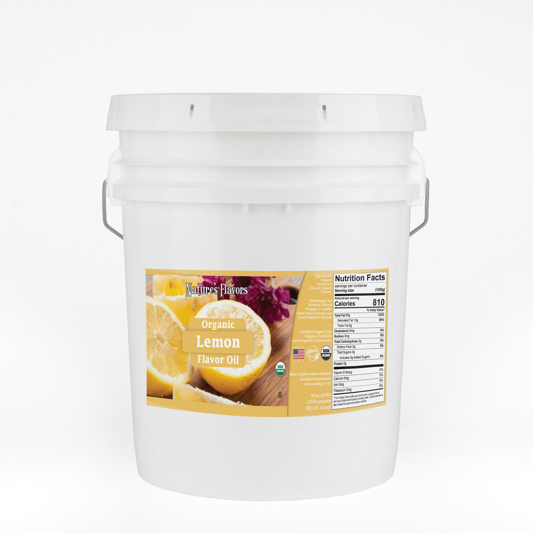 Lemon Flavor Oil, Organic