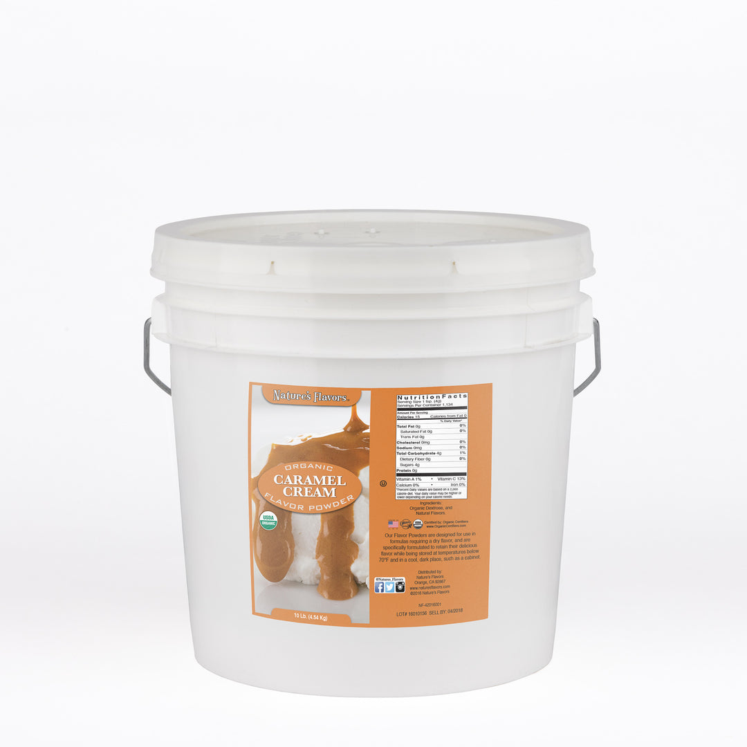 Caramel Cream Flavor Powder, Organic