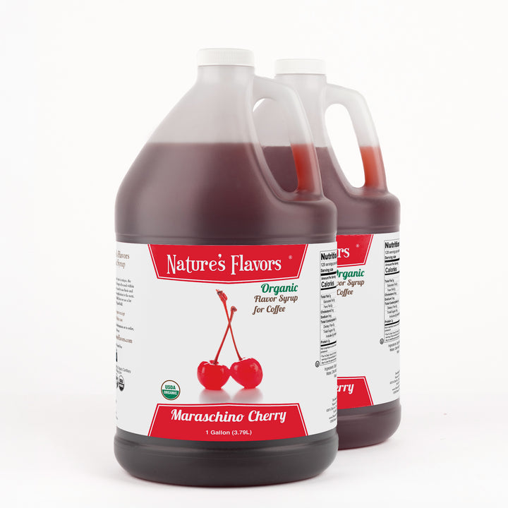 Maraschino Cherry Coffee Syrup, Organic