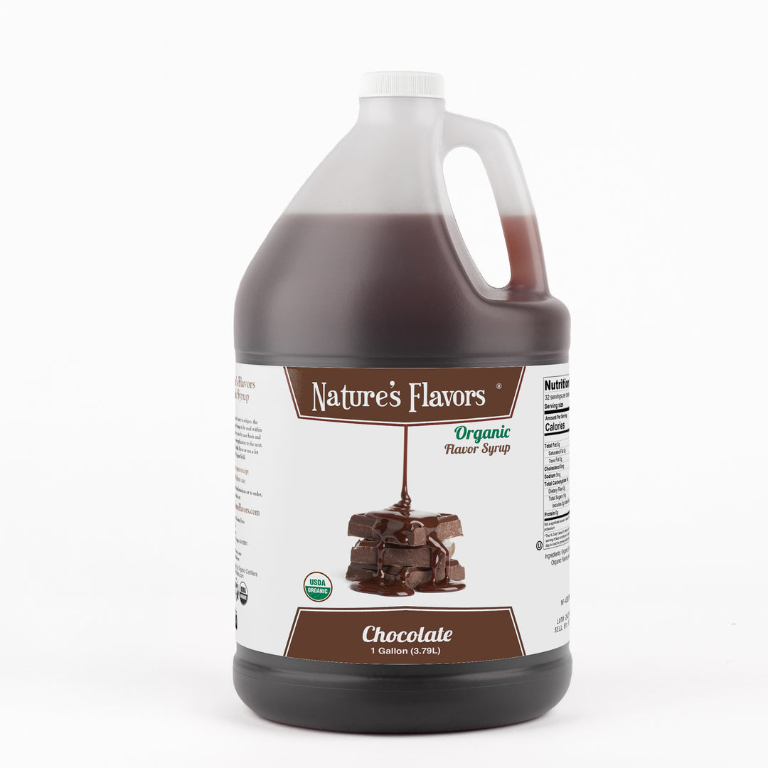Chocolate Flavored Syrup, Organic