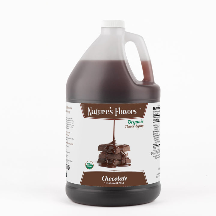 Chocolate Flavored Syrup, Organic