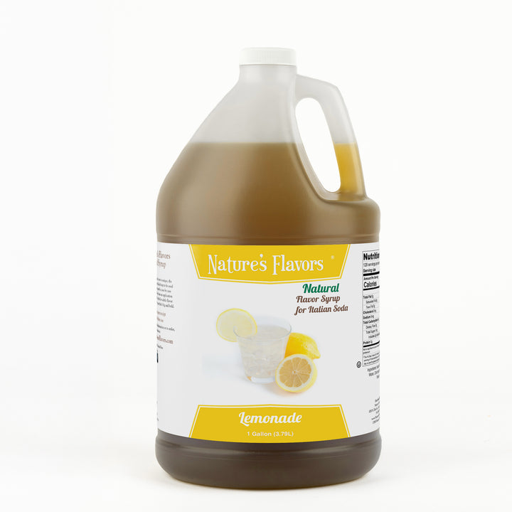 Lemonade Italian Soda Syrup, Natural