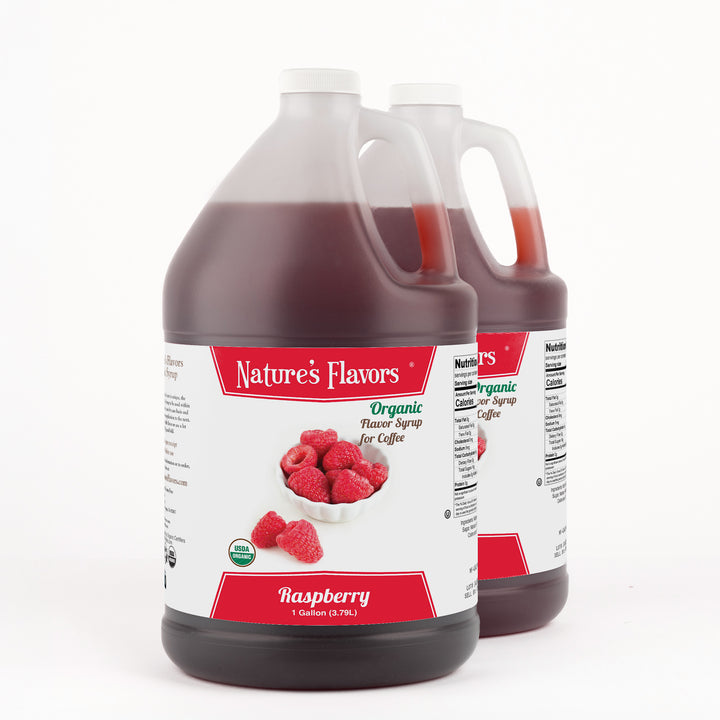 Organic Raspberry Coffee Syrup