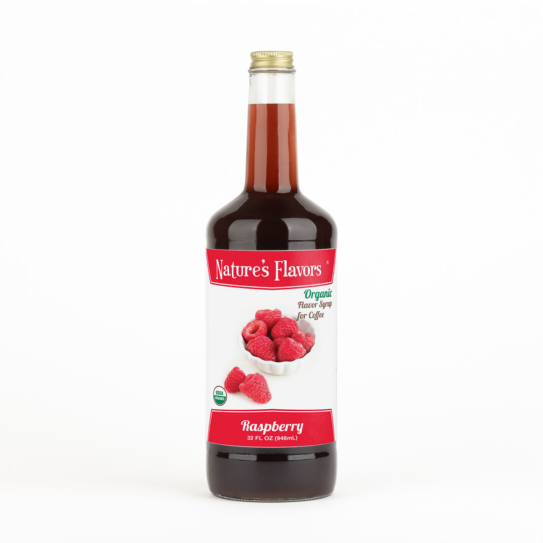 Organic Raspberry Coffee Syrup