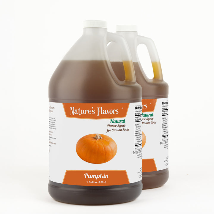 Pumpkin Italian Soda Syrup, Natural