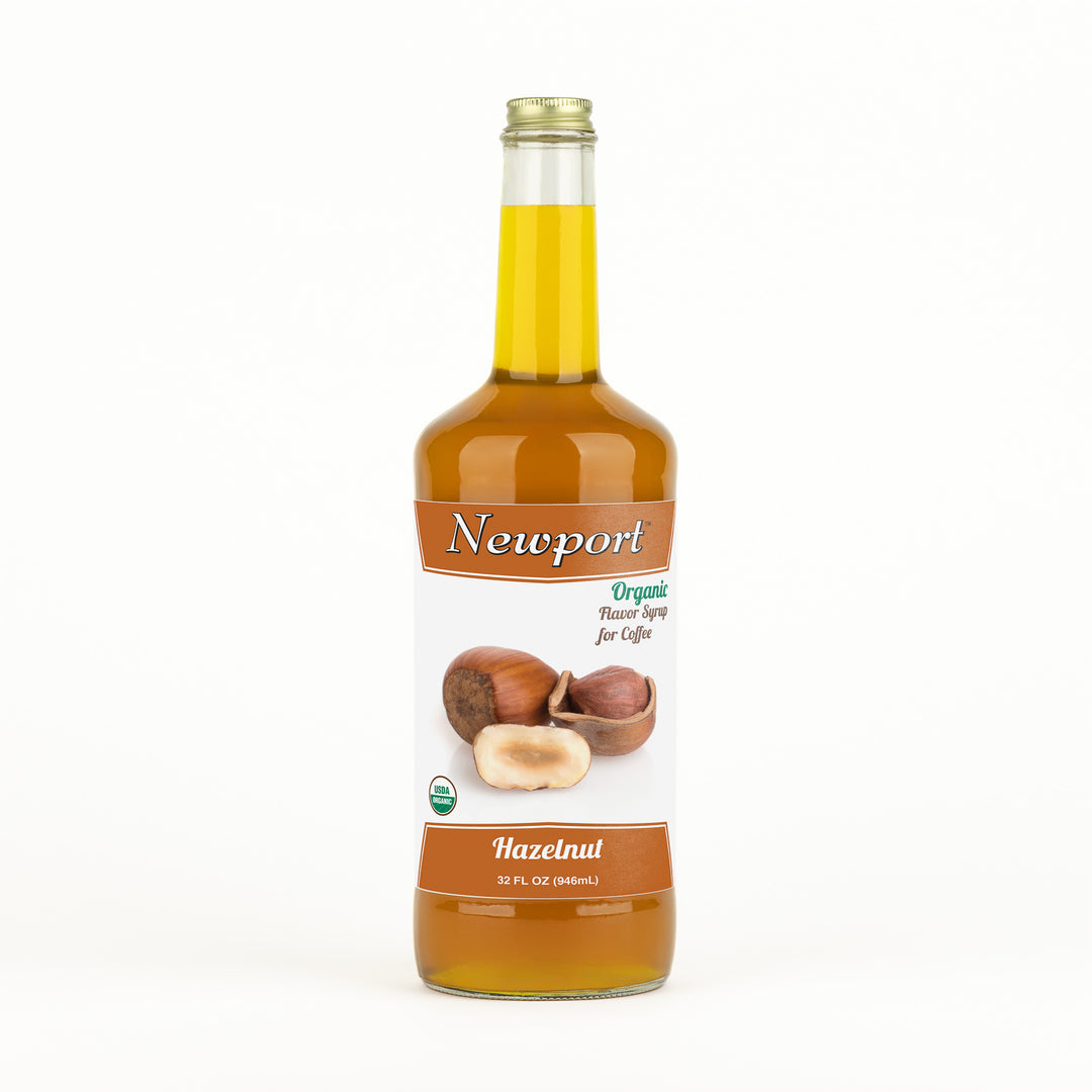 Organic Hazelnut Syrup for Coffee