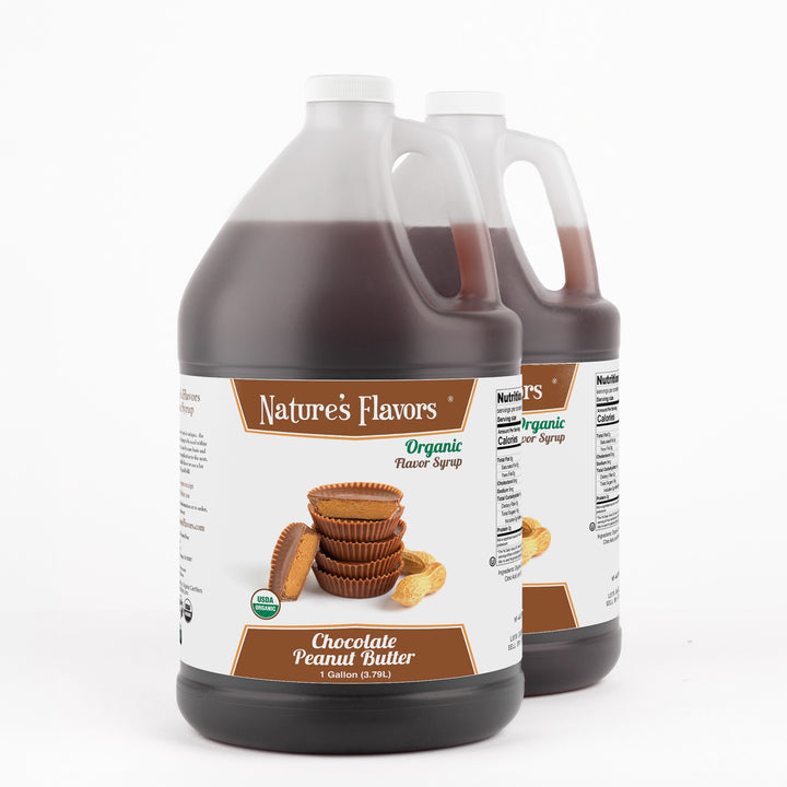 Chocolate Peanut Butter Syrup, Organic