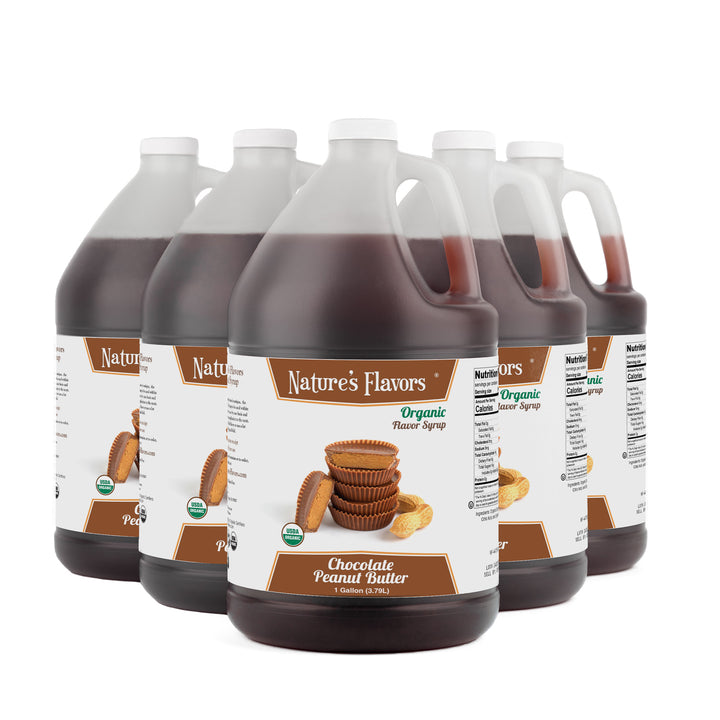 Chocolate Peanut Butter Syrup, Organic