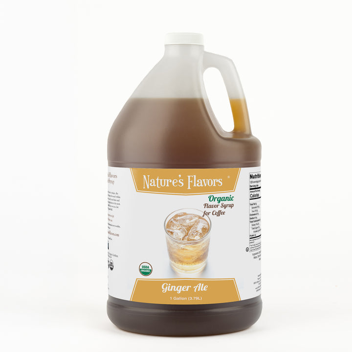 Ginger Ale Coffee Syrup, Organic