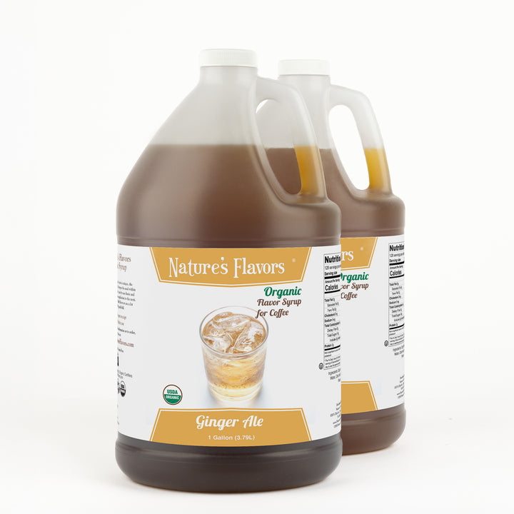 Ginger Ale Coffee Syrup, Organic