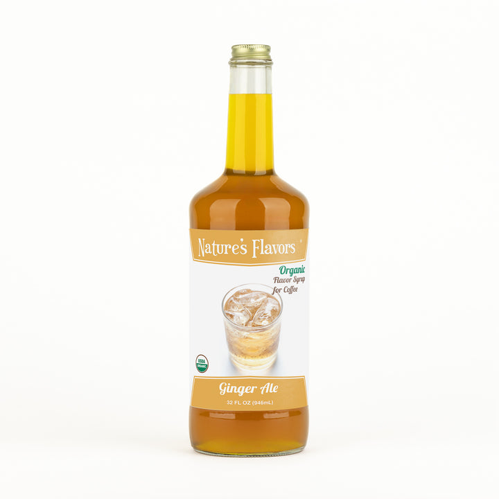 Ginger Ale Coffee Syrup, Organic