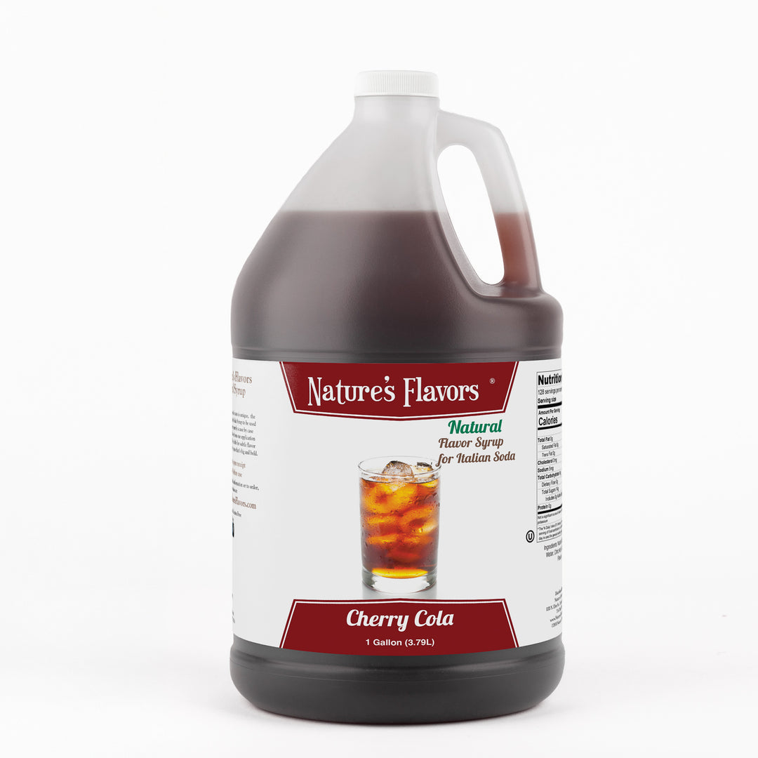 Cherry Cola Italian Soda Syrup, Natural