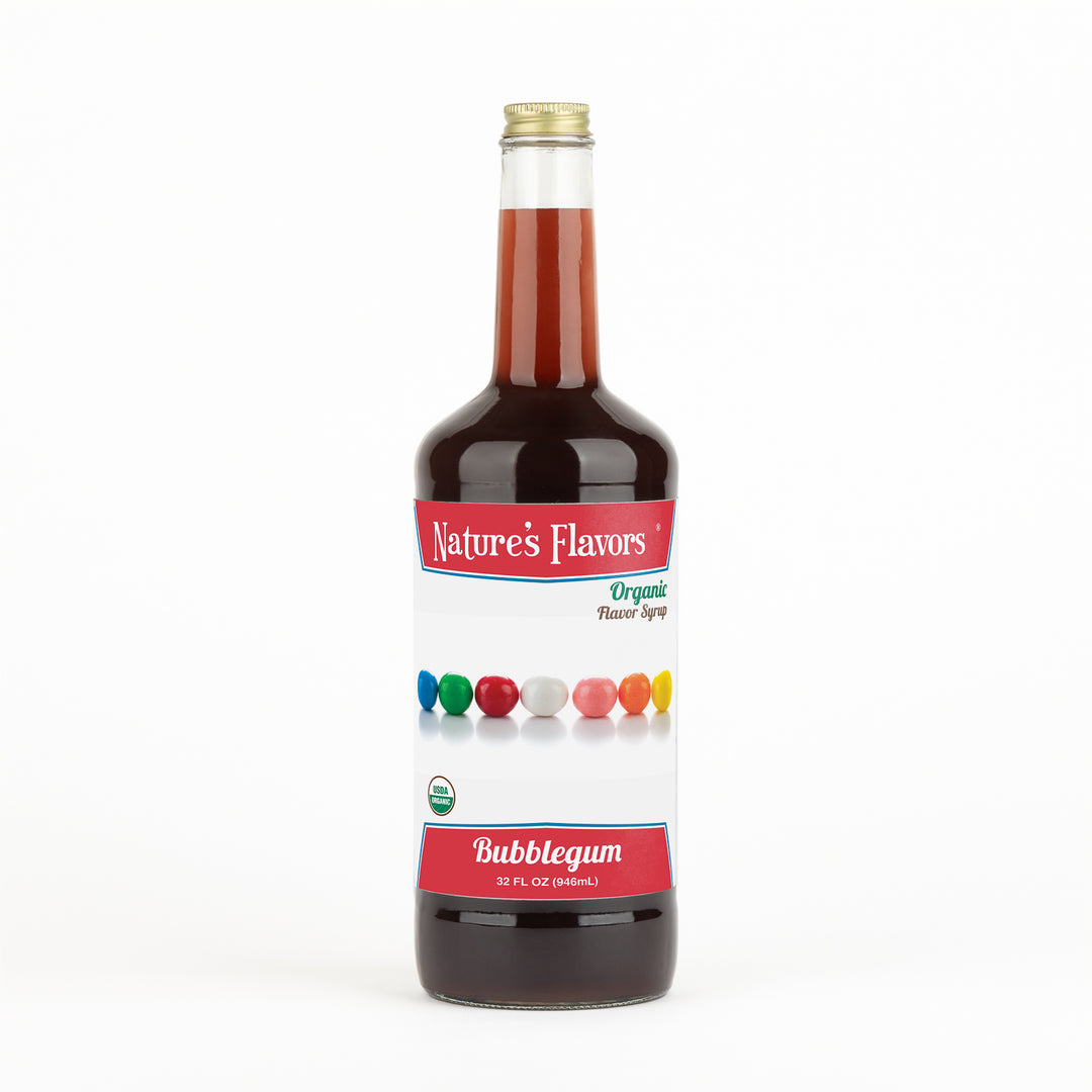 Bubble Gum Syrup, Organic
