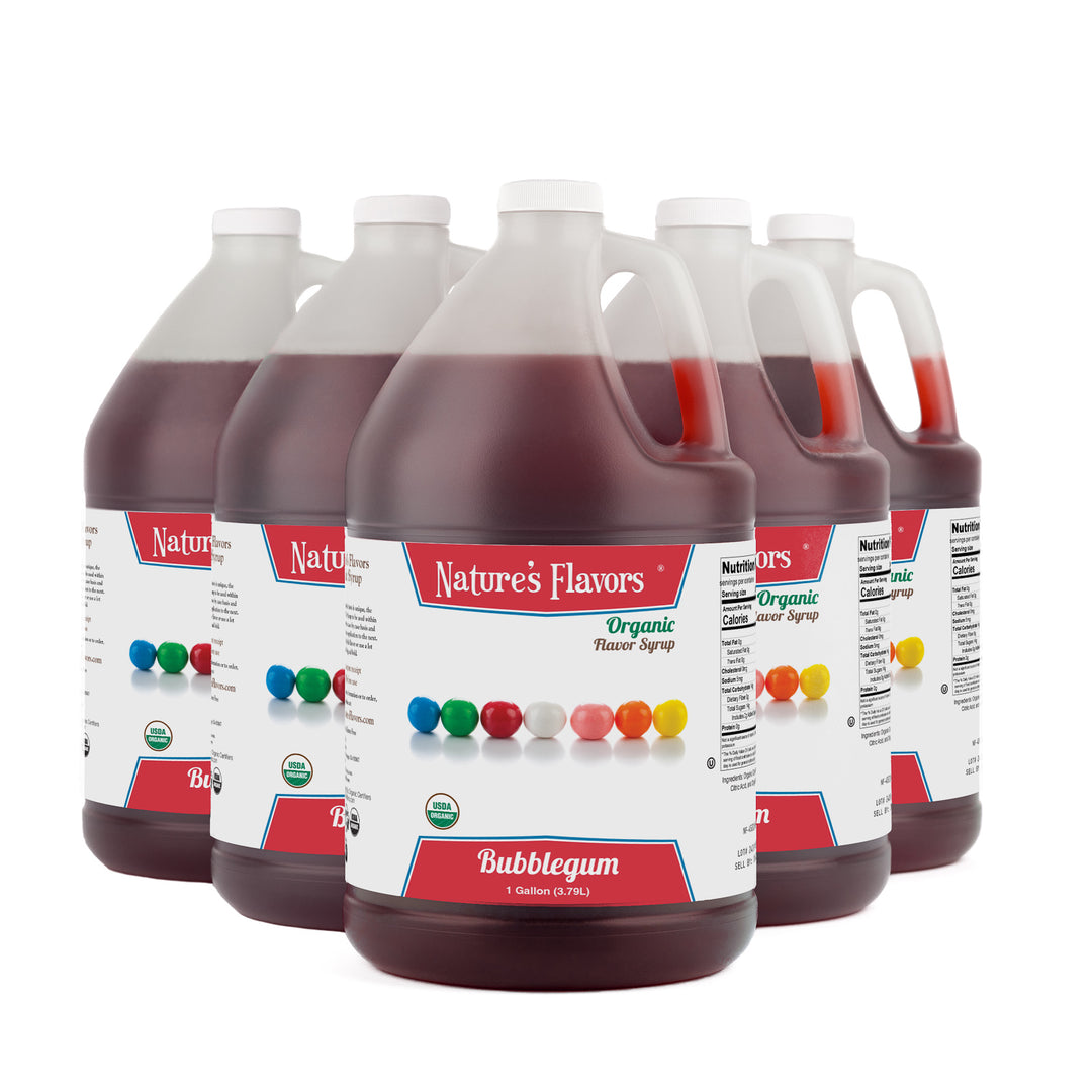 Bubble Gum Syrup, Organic