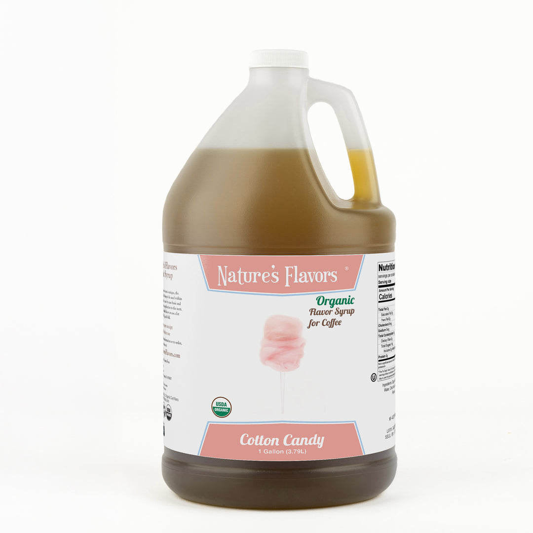Cotton Candy Coffee Syrup, Organic
