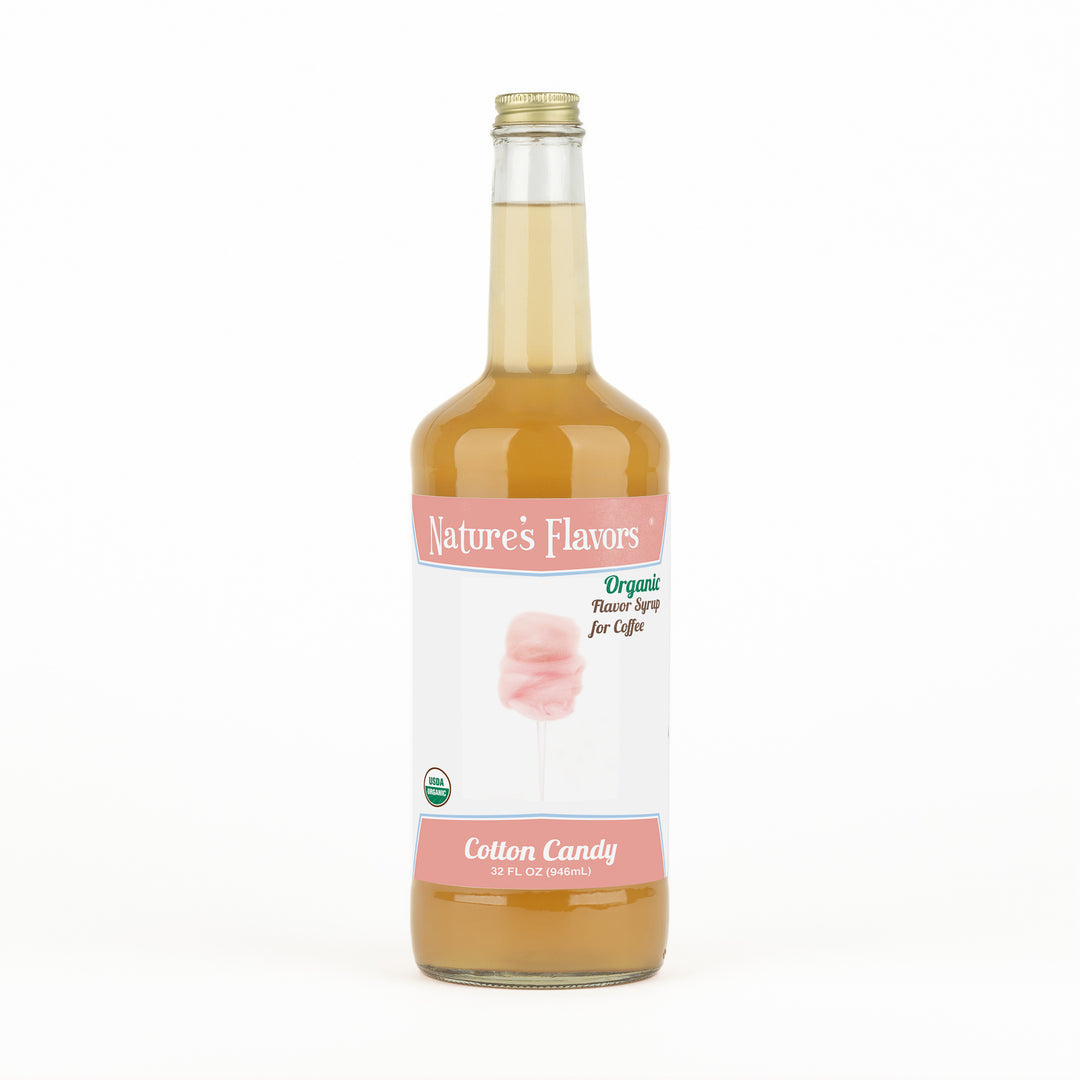 Cotton Candy Coffee Syrup, Organic