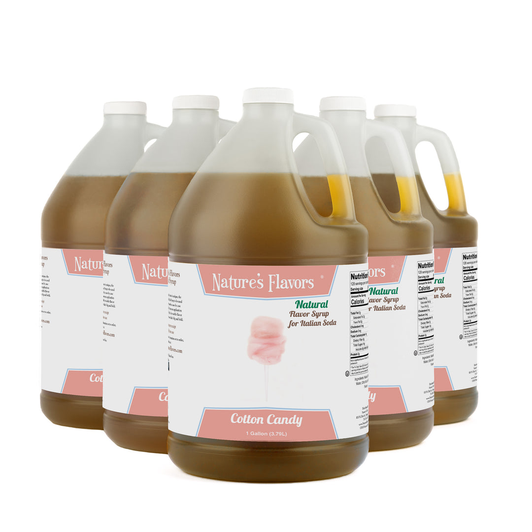 Cotton Candy Italian Soda Syrup, Natural