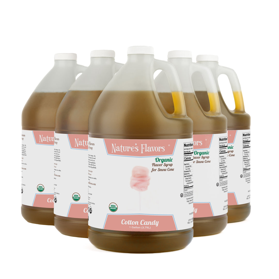 Cotton Candy Snow Cone Syrup, Organic