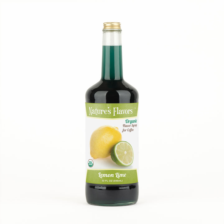 Lemon Lime Coffee Syrup, Organic