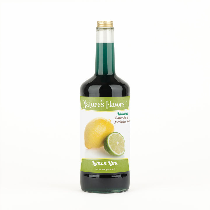 Lemon Lime Italian Soda Syrup, Natural