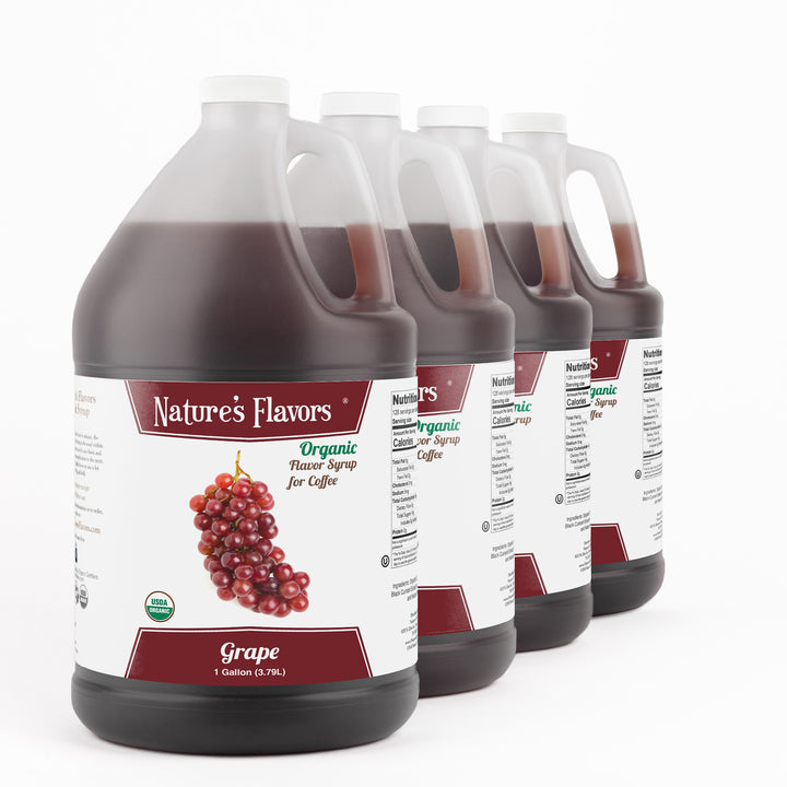 Grape Coffee Syrup, Organic