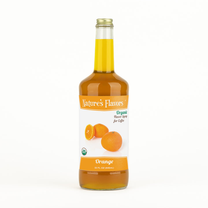 Orange Coffee Syrup, Organic