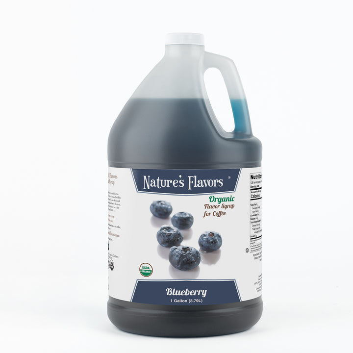 Blueberry Coffee Syrup, Organic