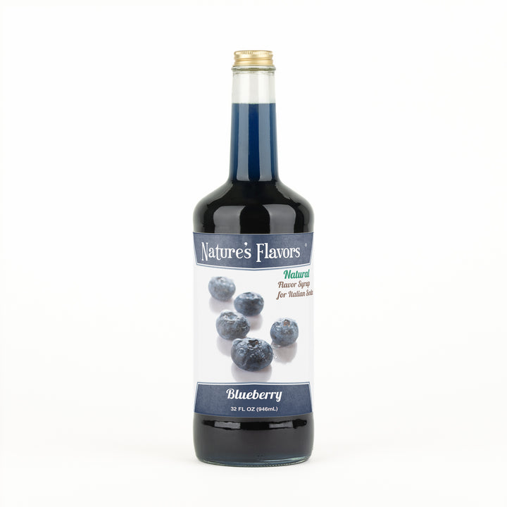 Blueberry Italian Soda Syrup, Natural