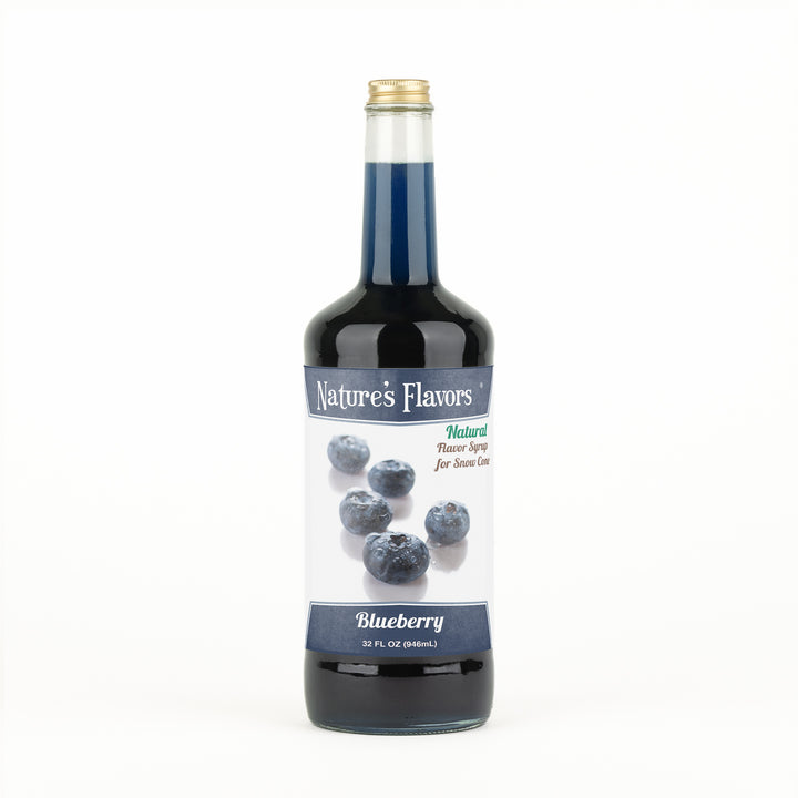 Blueberry Snow Cone Syrup, Natural