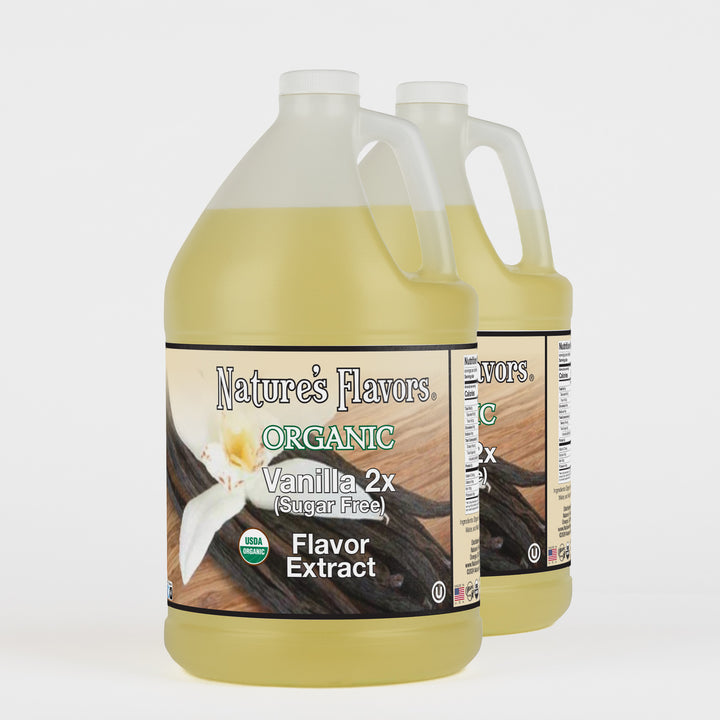 Vanilla Flavor Extract Sugar Free (2x Fold), Organic