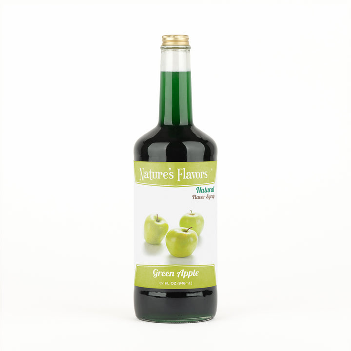 Green Apple Syrup, Natural