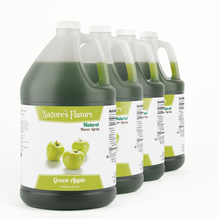 Green Apple Syrup, Natural